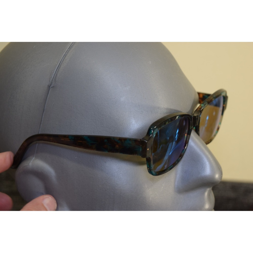Kirkland Signature Taylor Eyeglasses Optical Frame Blue Tortoise 55-16-140 Italy